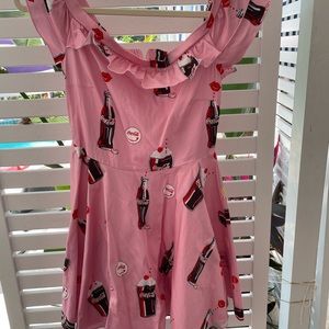 Disney Stitch Shop Coke Cola Dress Medium